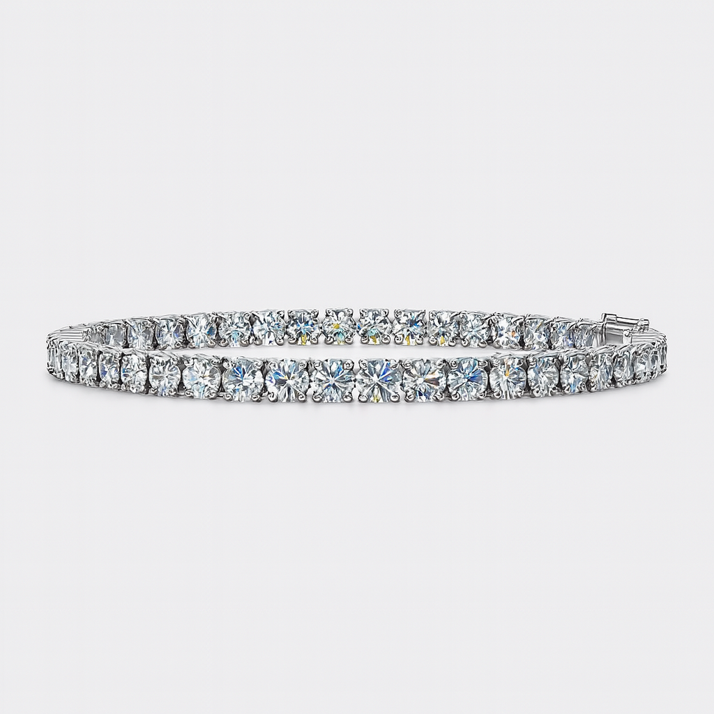Moissanite Tennis Bracelet